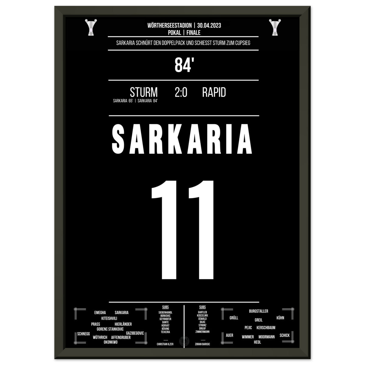 Sarkaria fires Sturm to Cup glory in 2023
