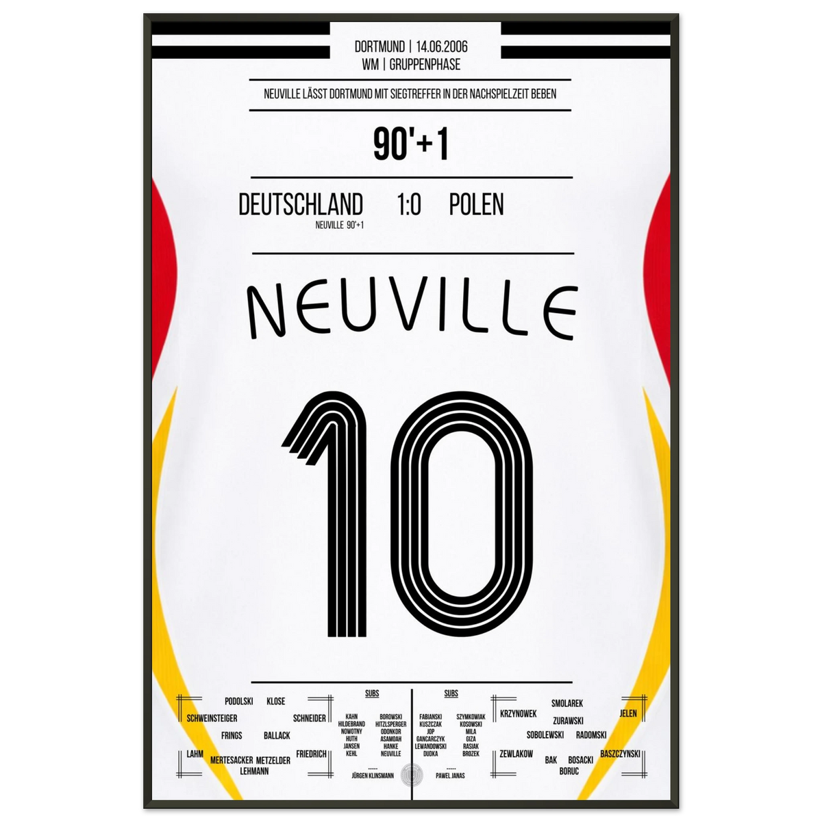Neuville's Last-Minute Salvation Against Poland at the WM 2006