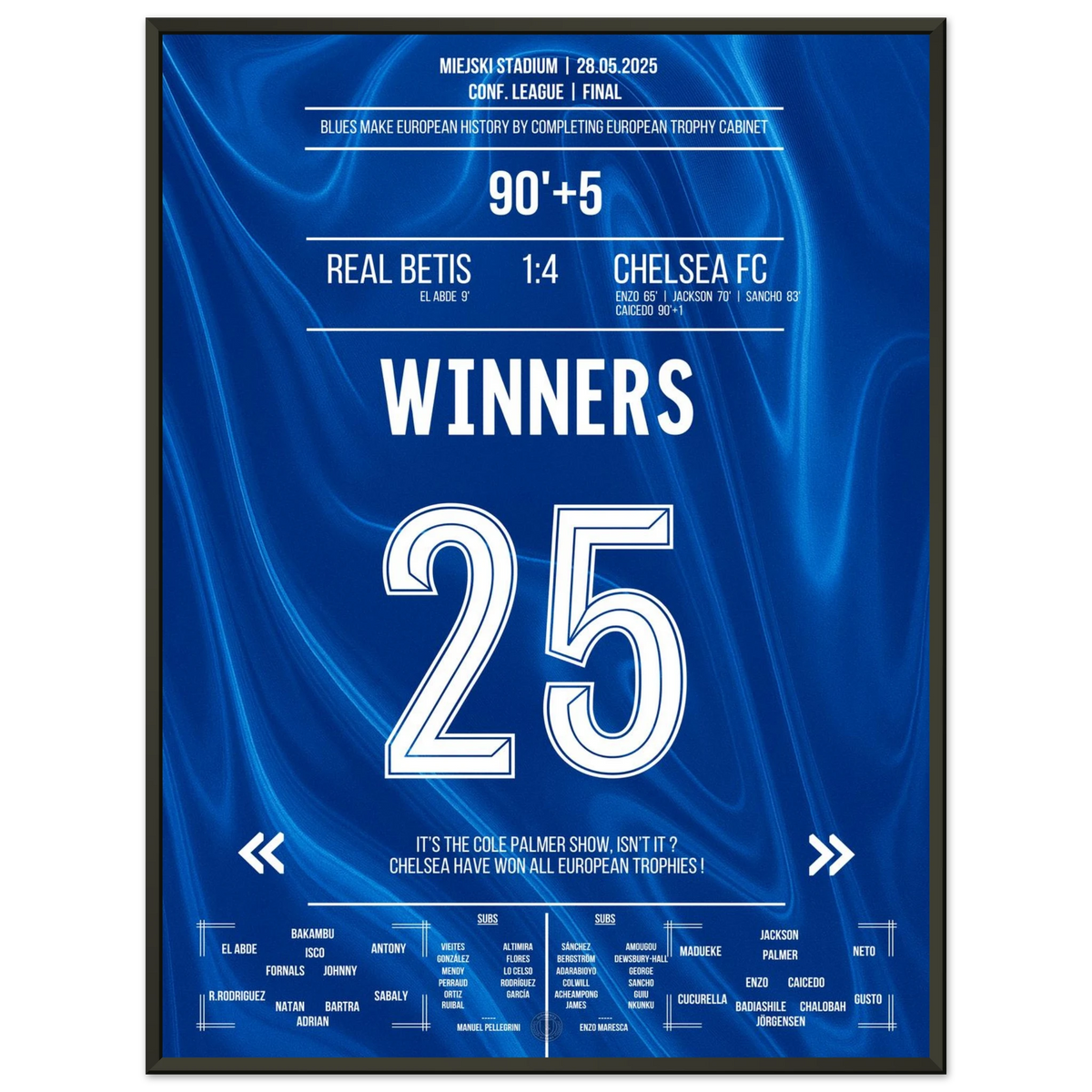 Chelsea write European Cup history