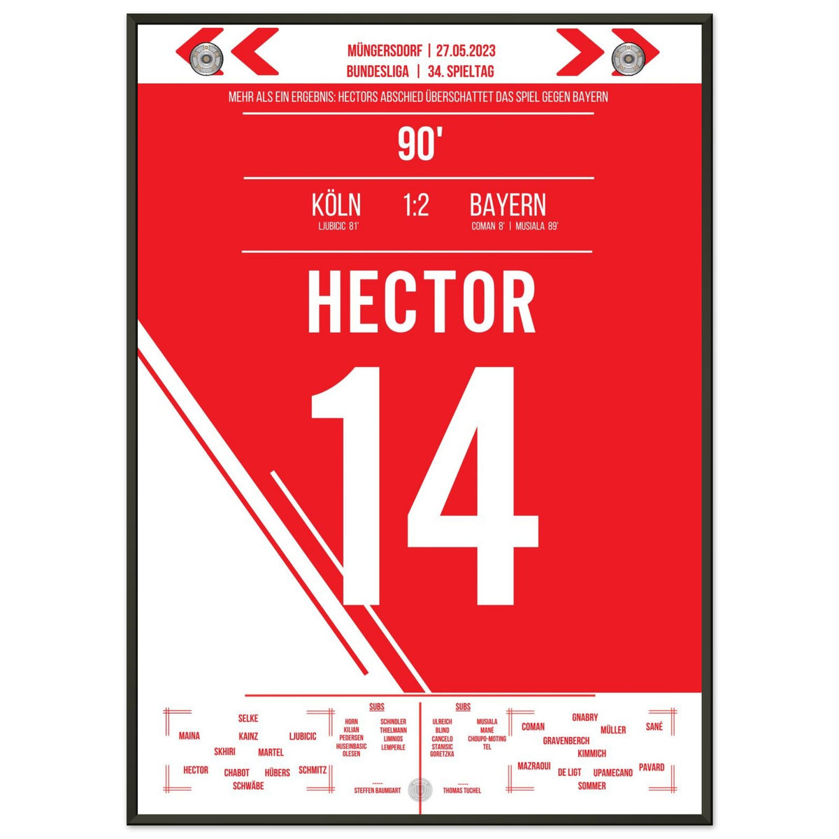 A Köln Chapter Ends: Hector Says Tschö – and All of Köln Stands Still