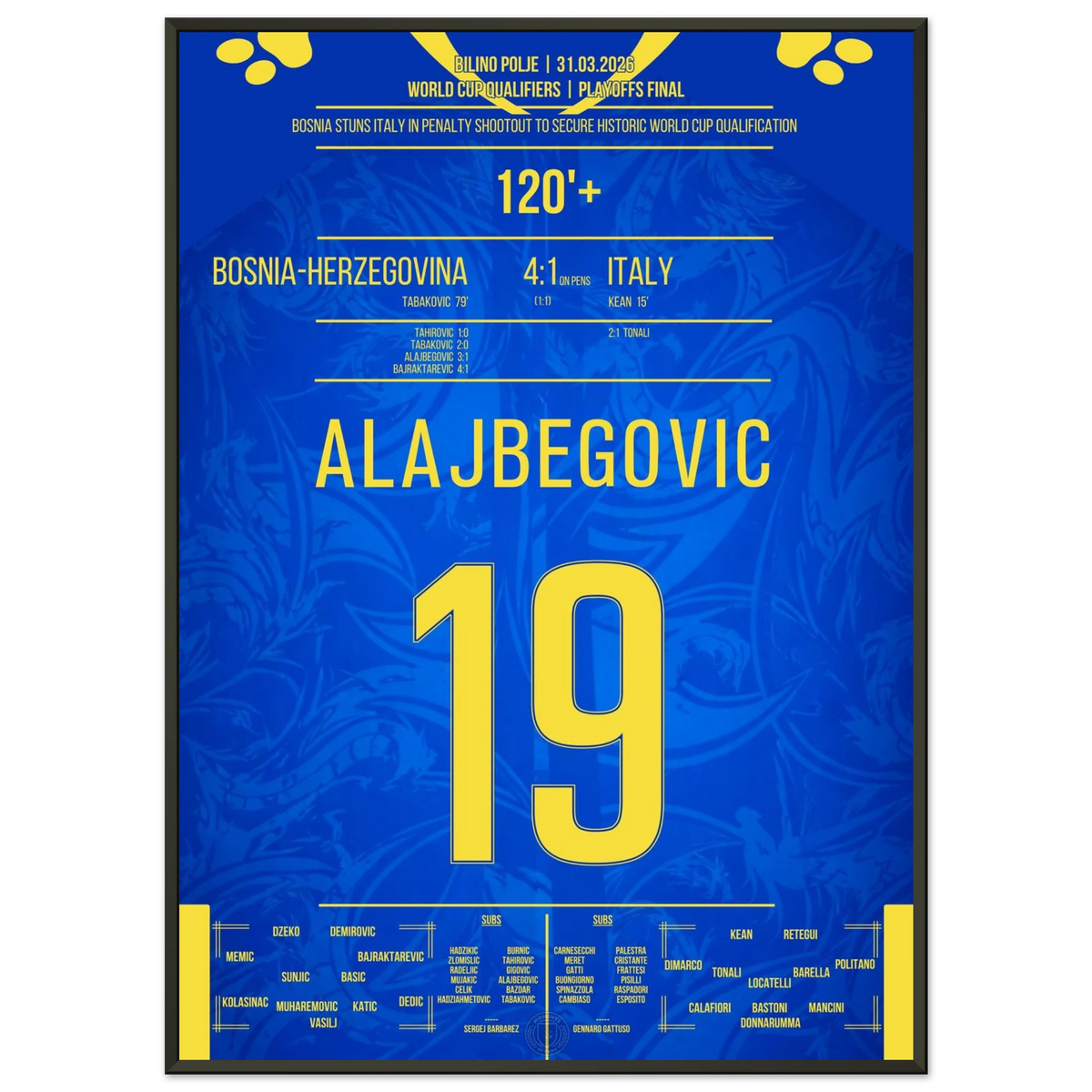 Party in Zenica! Bosnia heads to WM 2026 - Alajbegovic