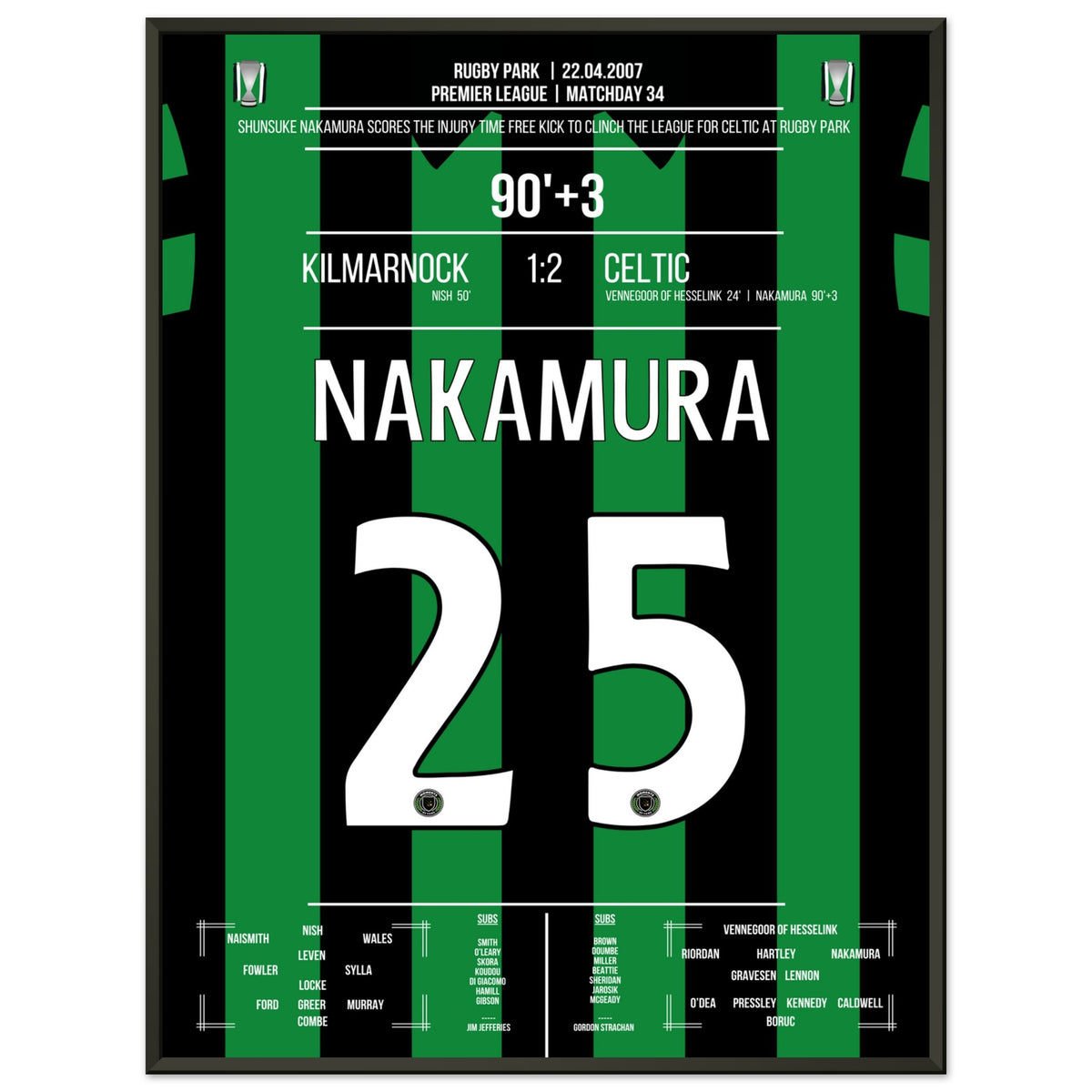 Nakamura's legendary free-kick goal in stoppage time to win the championship