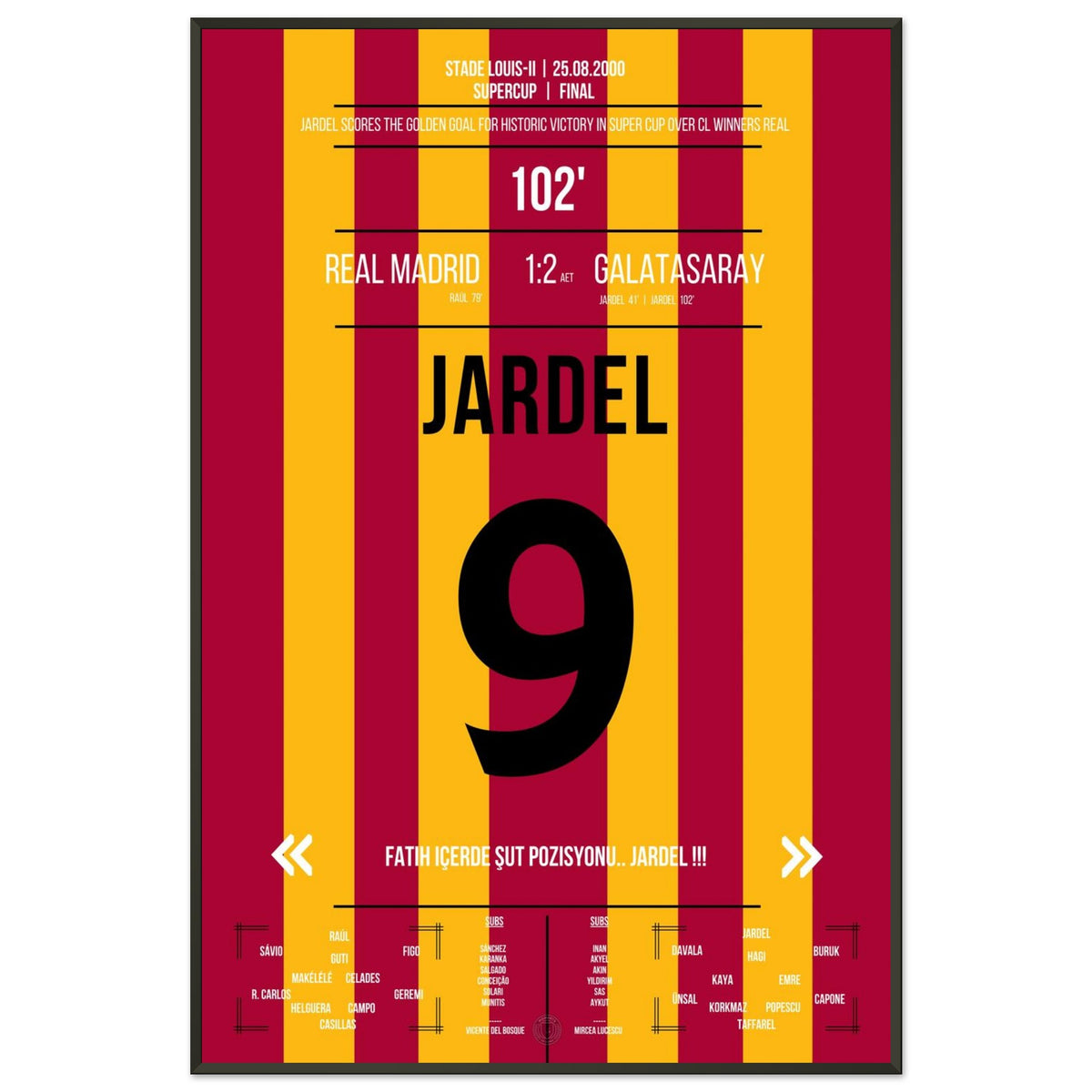 Mario Jardel Golden Goal against Real in 2000