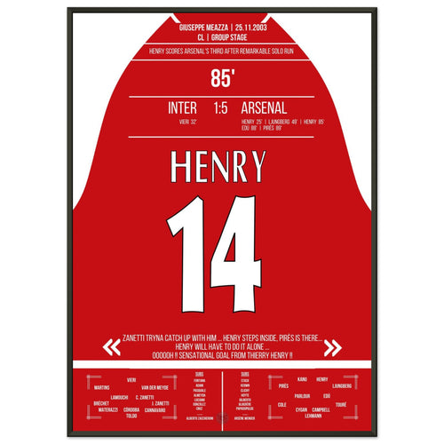 Henry gegen Inters Defensive im Alleingang In Arsenals 5-1 Auswärtssieg