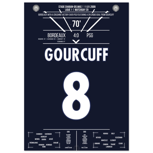 Gourcuff's dream goal during the gala appearance against PSG