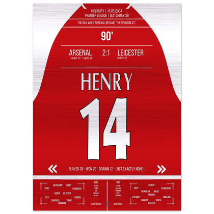 The birth of the "Invincibles" in 2004 – Metal Edition