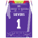 Sievers wird zu Hannover's Pokalheld 1992 50x70-cm-20x28-Ohne-Rahmen