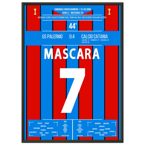 Mascara's trifft von der Mittellinie bei Catania's furiosem Derbysieg