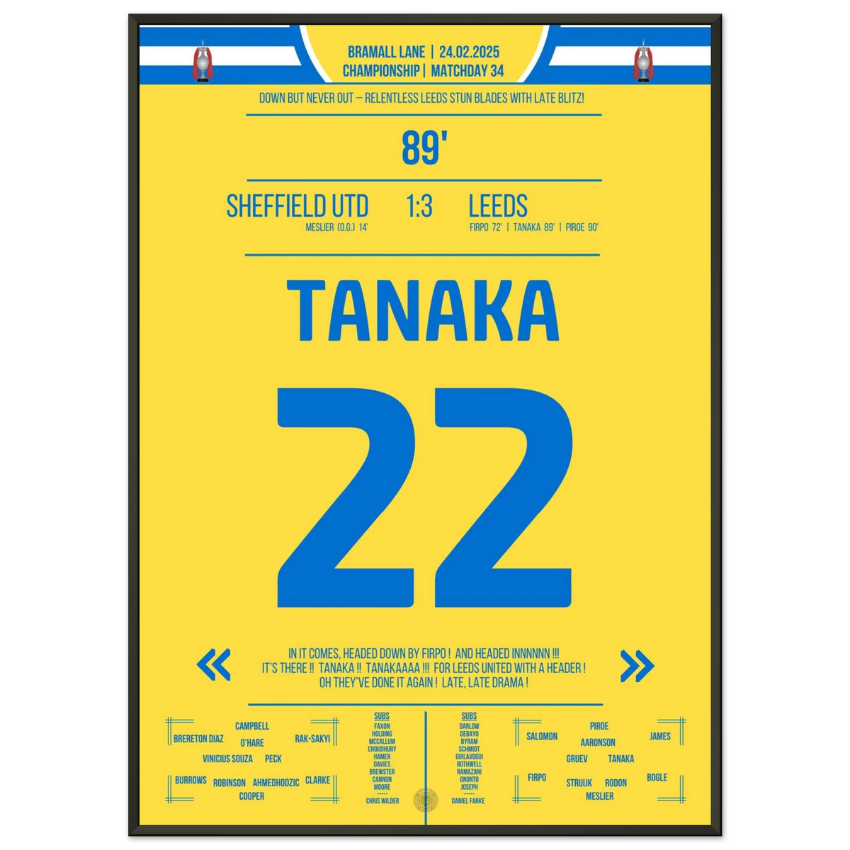 The moment that changed everything – Tanaka crowns the comeback!