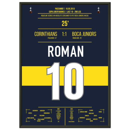 Riquelme's Traumtor in der Copa Libertadores in 2013