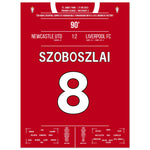 Liverpool's spätes Comeback in Unterzahl im St. James' Park 45x60-cm-18x24-Ohne-Rahmen
