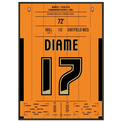 Diamé führt Hull zurück in die Premier League in 2016