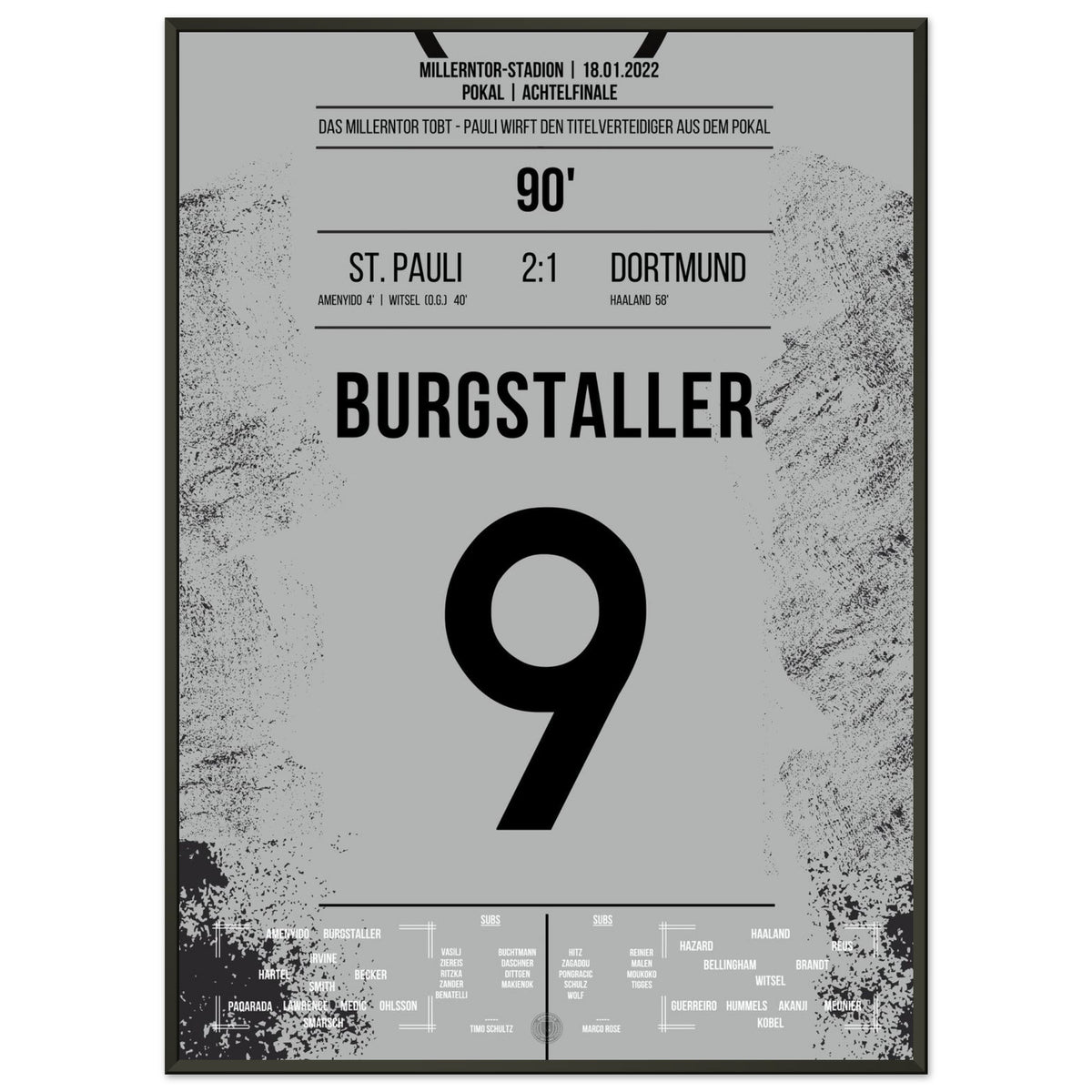 Wilde Pokalnacht auf dem Kiez! St Pauli wirft den Titelverteidiger Dortmund aus dem Pokal