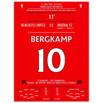 Bergkamps magisches Tor im Spiel Arsenal - Newcastle Premier League 2002 