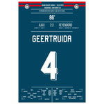 Feyenoord mit erstem Sieg bei Ajax nach 18 Jahren 60x90-cm-24x36-Ohne-Rahmen