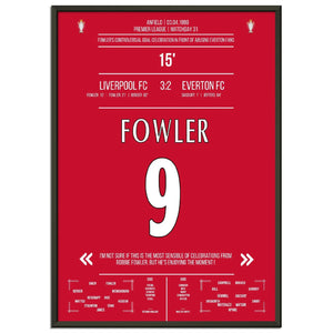 Fowlers außergewöhnlicher Torjubel Liverpool - Everton 1999 Premier League Merseyside Derby 
