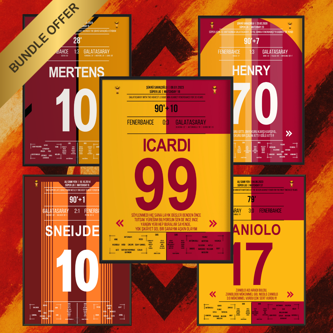 Galatasaray Derby Sieger Bundle