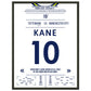 Harry Kane bricht den Tor-Rekord der Spurs 45x60-cm-18x24-Schwarzer-Aluminiumrahmen