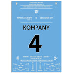 Kompany erzielt Traumtor gegen Leicester auf City's Weg zum Premier League Titel 2019 