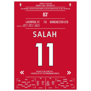 Liverpool zerlegt ManU - Salah mit Rekord-Tor 