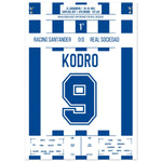 Meho Kodro Debüt für Real Sociedad 50x70-cm-20x28-Ohne-Rahmen