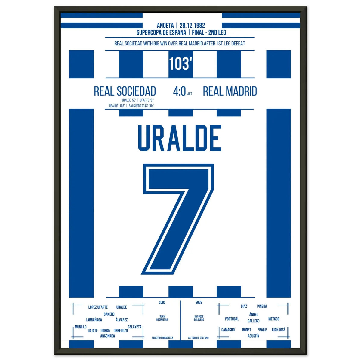 Real Sociedad wins the Spanish Supercopa