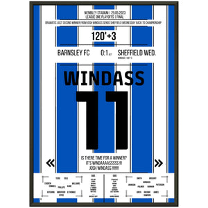 Sheffield Wednesday's dramatic return to the Championship 2023
