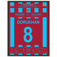 Trabzonspor gewinnt nach 38 Jahren wieder die Meisterschaft 45x60-cm-18x24-Schwarzer-Aluminiumrahmen