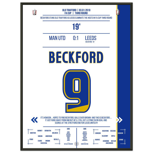Beckford's winning goal in the FA Cup triumph at Old Trafford