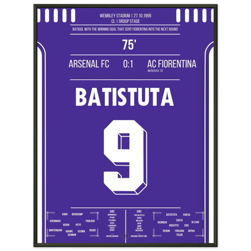 Batistuta fires Fiorentina into the next round 1999/00