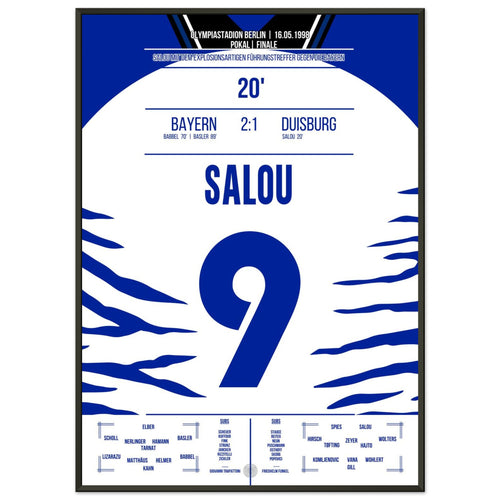 As Salou rolled over the Munich defense like a steamroller.