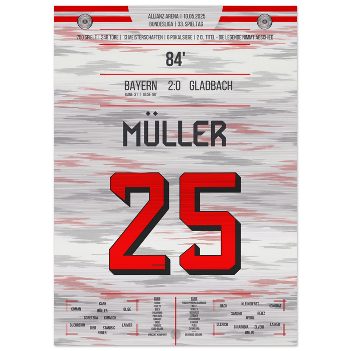 Müller - A Legend Says Farewell – Metal Edition