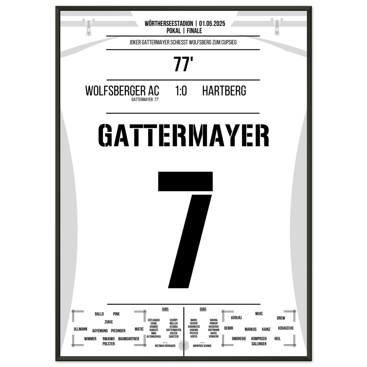 Gattermayer heads WAC to their first cup victory in club history