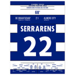 De Graafschap schafft den Aufstieg in die Eredivisie 2018 45x60-cm-18x24-Ohne-Rahmen