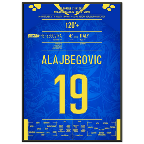 Party in Zenica! Bosnien fährt zur WM 2026 - Alajbegovic