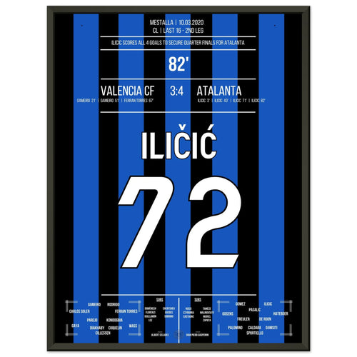 4-Tore-Ilicic schießt Atalanta ins Viertelfinale 2020