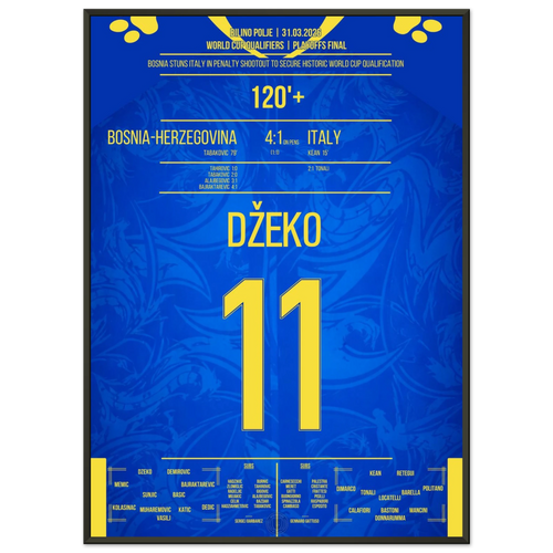 Party in Zenica! Bosnien fährt zur WM 2026 - Dzeko