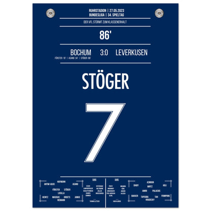 Bochum's Sturm zum Klassenerhalt 2023 50x70-cm-20x28-Ohne-Rahmen