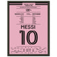Messi gewinnt den 44. Titel seiner Karriere 30x40-cm-12x16-Schwarzer-Aluminiumrahmen
